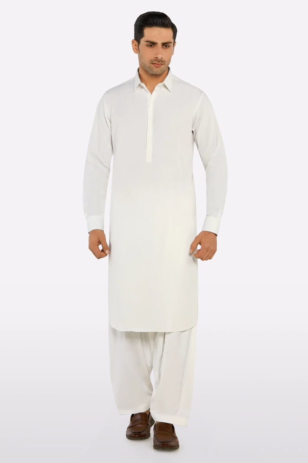 Off White Boski Shalwar Kameez