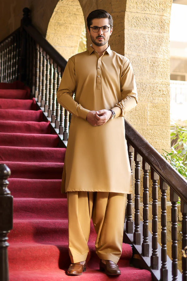 Brown Cotton Fabric