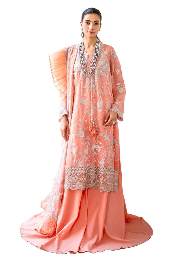 Embroidered Chiffon Suit Set