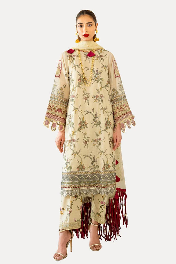 Embroidered Monar Slub Suit
